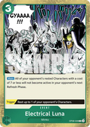 Electrical Luna OP08-036 - Event Verde Rare - Near Mint - Two Legends - Carta One Piece Card Game