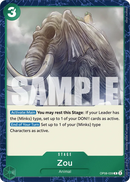 Zou OP08-039 - Stage Verde Rare - Near Mint - Two Legends - Carta One Piece Card Game
