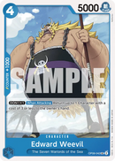 Edward Weevil OP08-042 - Character Blu Uncommon - Near Mint - Two Legends - Carta One Piece Card Game