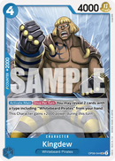 Kingdew OP08-044 - Character Blu Uncommon - Near Mint - Two Legends - Carta One Piece Card Game