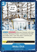 Moby Dick OP08-056 - Stage Blu Common - Near Mint - Two Legends - Carta One Piece Card Game