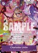 Charlotte Linlin OP08-069 V2 - Character Viola Alternate Art - Near Mint - Two Legends - Carta One Piece Card Game