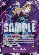Black Maria OP08-074 V2 - Character Viola Alternate Art - Near Mint - Two Legends - Carta One Piece Card Game
