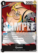 Queen OP08-080 V1 - Character Nero Rare - Near Mint - Two Legends - Carta One Piece Card Game