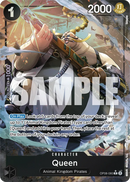 Queen OP08-080 V2 - Character Nero Alternate Art - Near Mint - Two Legends - Carta One Piece Card Game