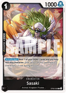 Sasaki OP08-082 - Character Nero Rare - Near Mint - Two Legends - Carta One Piece Card Game