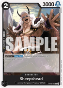 Sheepshead OP08-083 - Character Nero Uncommon - Near Mint - Two Legends - Carta One Piece Card Game