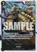 Jack OP08-084 V1 - Character Nero Super Rare - Near Mint - Two Legends - Carta One Piece Card Game