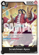 Scratchmen Apoo OP08-087 - Character Nero Uncommon - Near Mint - Two Legends - Carta One Piece Card Game