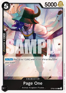 Page One OP08-092 - Character Nero Rare - Near Mint - Two Legends - Carta One Piece Card Game