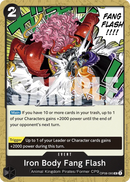 Iron Body Fang Flash OP08-095 - Event Nero Uncommon - Near Mint - Two Legends - Carta One Piece Card Game
