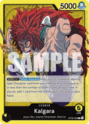 Kalgara OP08-098 V1 - Leader Giallo - Near Mint - Two Legends - Carta One Piece Card Game