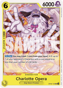 Charlotte Opera OP08-102 - Character Giallo Uncommon - Near Mint - Two Legends - Carta One Piece Card Game