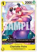 Charlotte Poire OP08-104 - Character Giallo Common - Near Mint - Two Legends - Carta One Piece Card Game