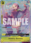 Jewelry Bonney OP08-105 V2 - Character Giallo Alternate Art - Near Mint - Two Legends - Carta One Piece Card Game