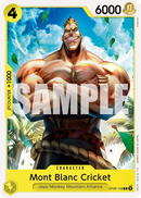 Mont Blanc Cricket OP08-108 - Character Giallo Common - Near Mint - Two Legends - Carta One Piece Card Game