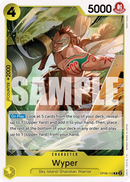 Wyper OP08-110 V1 - Character Giallo Rare - Near Mint - Two Legends - Carta One Piece Card Game