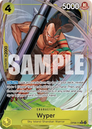 Wyper OP08-110 V2 - Character Giallo Alternate Art - Near Mint - Two Legends - Carta One Piece Card Game