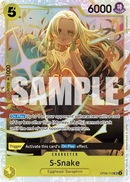 S-Snake OP08-112 V1 - Character Giallo Super Rare - Near Mint - Two Legends - Carta One Piece Card Game