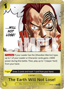 The Earth Will Not Lose! OP08-115 - Event Giallo Rare - Near Mint - Two Legends - Carta One Piece Card Game