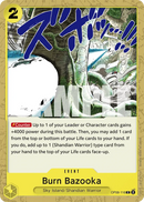 Burn Bazooka OP08-116 - Event Giallo Common - Near Mint - Two Legends - Carta One Piece Card Game