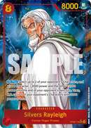 Silvers Rayleigh OP08-118 V2 - Character Rosso Alternate Art - Near Mint - Two Legends - Carta One Piece Card Game