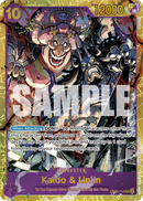 Kaido & Linlin OP08-119 V1 - Character Viola Secret Rare - Near Mint - Two Legends - Carta One Piece Card Game