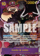 Kaido & Linlin OP08-119 V2 - Character Viola Alternate Art - Near Mint - Two Legends - Carta One Piece Card Game