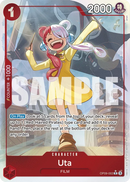 Uta OP09-002 V2 - Character Rosso Alternate Art - Near Mint - Emperors in the New World - Carta One Piece Card Game