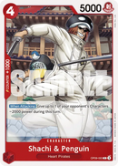 Shachi & Penguin OP09-003 - Character Rosso Common - Near Mint - Emperors in the New World - Carta One Piece Card Game
