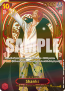 Shanks OP09-004 V1 - Character Rosso Special Rare - Near Mint - Carrying on his Will - Carta One Piece Card Game
