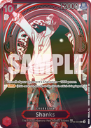 Shanks OP09-004 V2 - Character Rosso Special Rare - Near Mint - Carrying on his Will - Carta One Piece Card Game