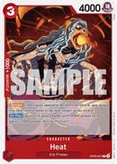 Heat OP09-007 - Character Rosso Common - Near Mint - Emperors in the New World - Carta One Piece Card Game