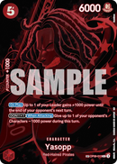 Yasopp OP09-013 - Character Rosso Special Rare - Near Mint - Legacy of the Master - Carta One Piece Card Game