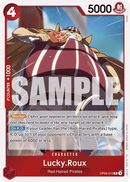Lucky.Roux OP09-015 - Character Rosso Rare - Near Mint - Emperors in the New World - Carta One Piece Card Game