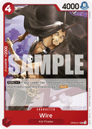 Wire OP09-017 - Character Rosso Uncommon - Near Mint - Emperors in the New World - Carta One Piece Card Game