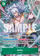 Adio OP09-023 V2 - Character Verde Alternate Art - Near Mint - Emperors in the New World - Carta One Piece Card Game