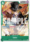 Sabo OP09-027 - Character Verde Uncommon - Near Mint - Emperors in the New World - Carta One Piece Card Game