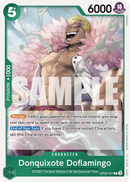 Donquixote Doflamingo OP09-031 - Character Verde Rare - Near Mint - Emperors in the New World - Carta One Piece Card Game