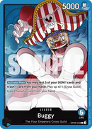 Buggy OP09-042 V1 - Leader Blu - Near Mint - Emperors in the New World - Carta One Piece Card Game