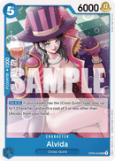 Alvida OP09-043 - Character Blu Uncommon - Near Mint - Emperors in the New World - Carta One Piece Card Game