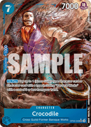 Crocodile OP09-046 V2 - Character Blu Alternate Art - Near Mint - Emperors in the New World - Carta One Piece Card Game