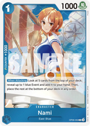 Nami OP09-050 V1 - Character Blu Rare - Near Mint - Emperors in the New World - Carta One Piece Card Game
