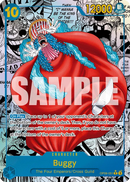 Buggy OP09-051 V4 - Character Blu Manga Rare - Near Mint - Emperors in the New World - Carta One Piece Card Game