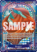 Buggy OP09-051 V2 - Character Blu Special Rare - Near Mint - The Azure Sea's Seven - Carta One Piece Card Game