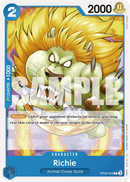 Richie OP09-054 - Character Blu Common - Near Mint - Emperors in the New World - Carta One Piece Card Game