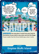 Emptee Bluffs Island OP09-060 - Stage Blu Common - Near Mint - Emperors in the New World - Carta One Piece Card Game