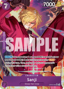 Sanji OP09-065 V2 - Character Viola Alternate Art - Near Mint - Emperors in the New World - Carta One Piece Card Game