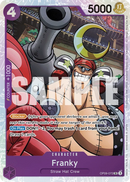 Franky OP09-072 V1 - Character Viola Super Rare - Near Mint - Emperors in the New World - Carta One Piece Card Game