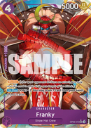 Franky OP09-072 V2 - Character Viola Alternate Art - Near Mint - Emperors in the New World - Carta One Piece Card Game